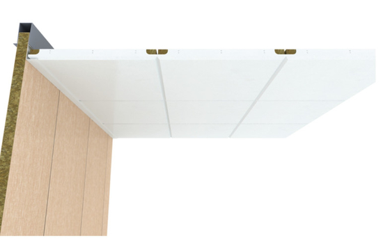 Beli Panel Plafon Komposit Laut Akustik Tahan Api 350mm pembuatan online
