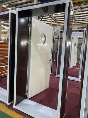 Beli Pintu Baja Bernilai Api A60 Dengan Panel Visi Kaca Jendela pembuatan online