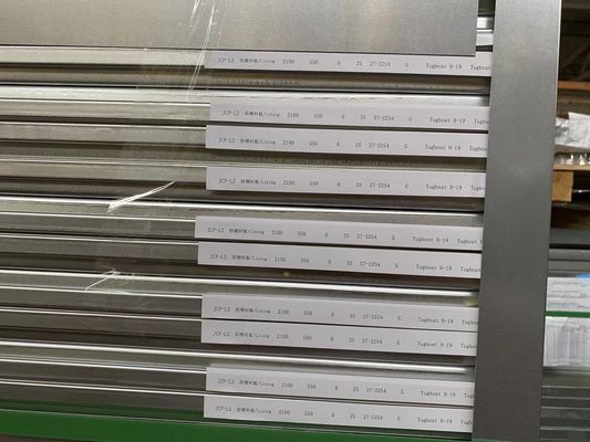 Beli Panel Plafon Kapal Laut Panel Komposit Rockwool 2800x550x25mm pembuatan online